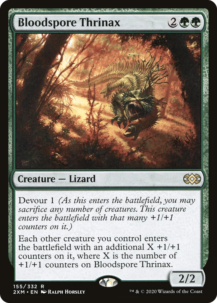 Bloodspore Thrinax · Double Masters
