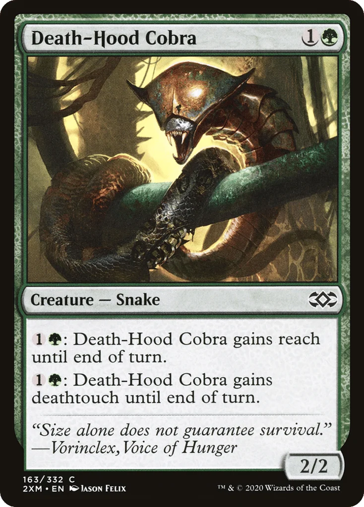 Death-Hood Cobra · Double Masters