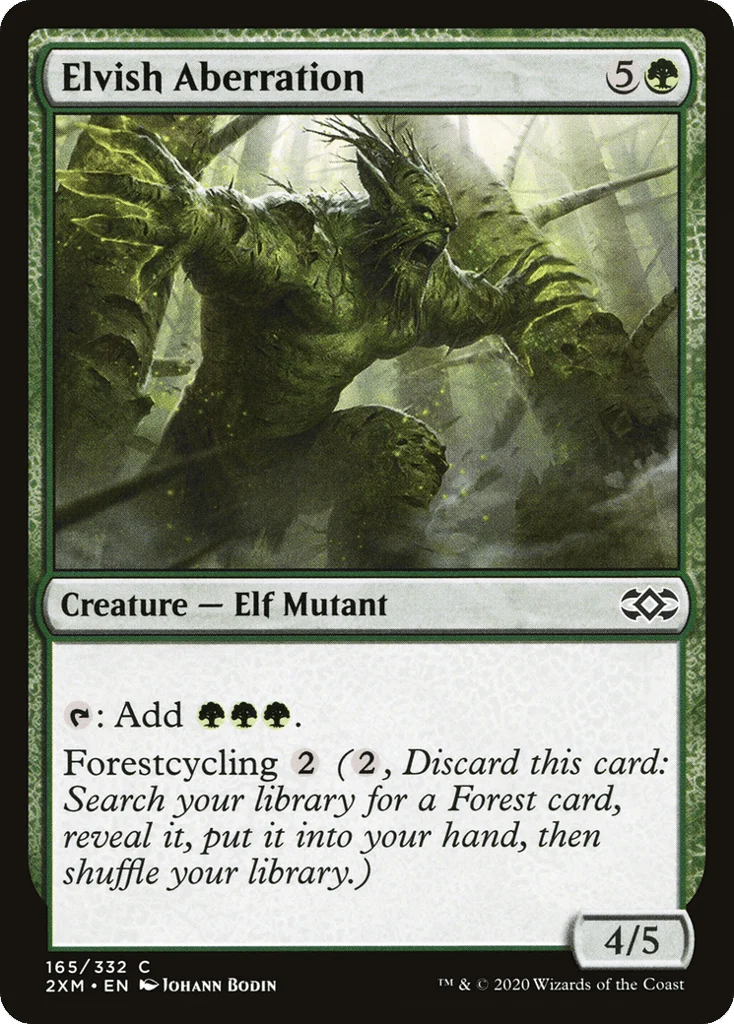 Elvish Aberration · Double Masters