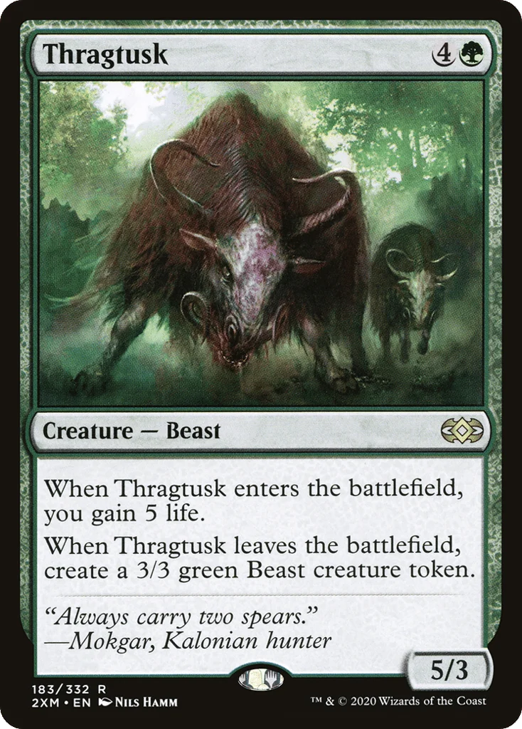 Thragtusk · Double Masters