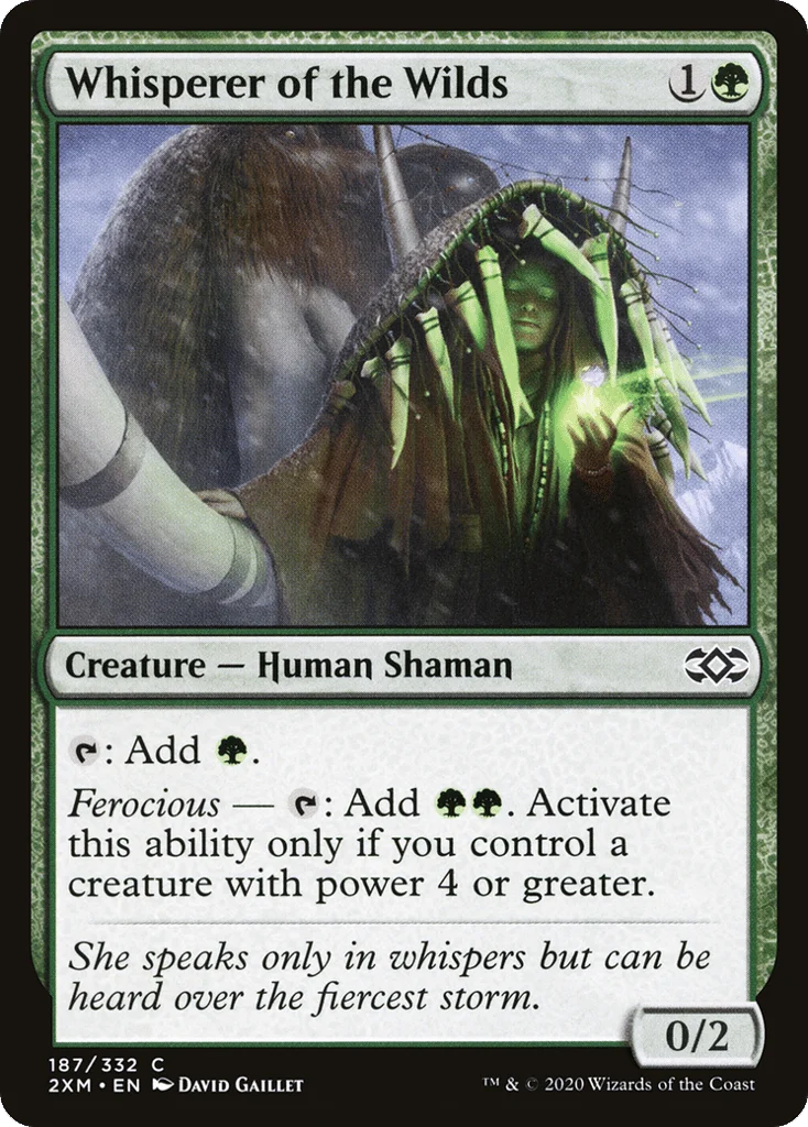 Whisperer of the Wilds · Double Masters