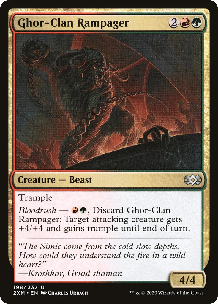 Ghor-Clan Rampager · Double Masters
