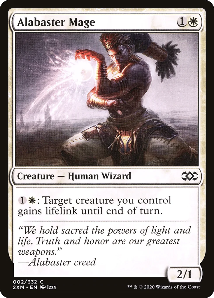 Alabaster Mage · Double Masters