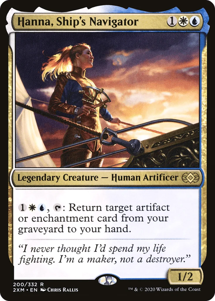 Hanna, Ship's Navigator · Double Masters