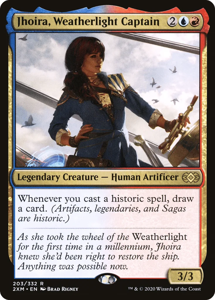 Jhoira, Weatherlight Captain · Double Masters
