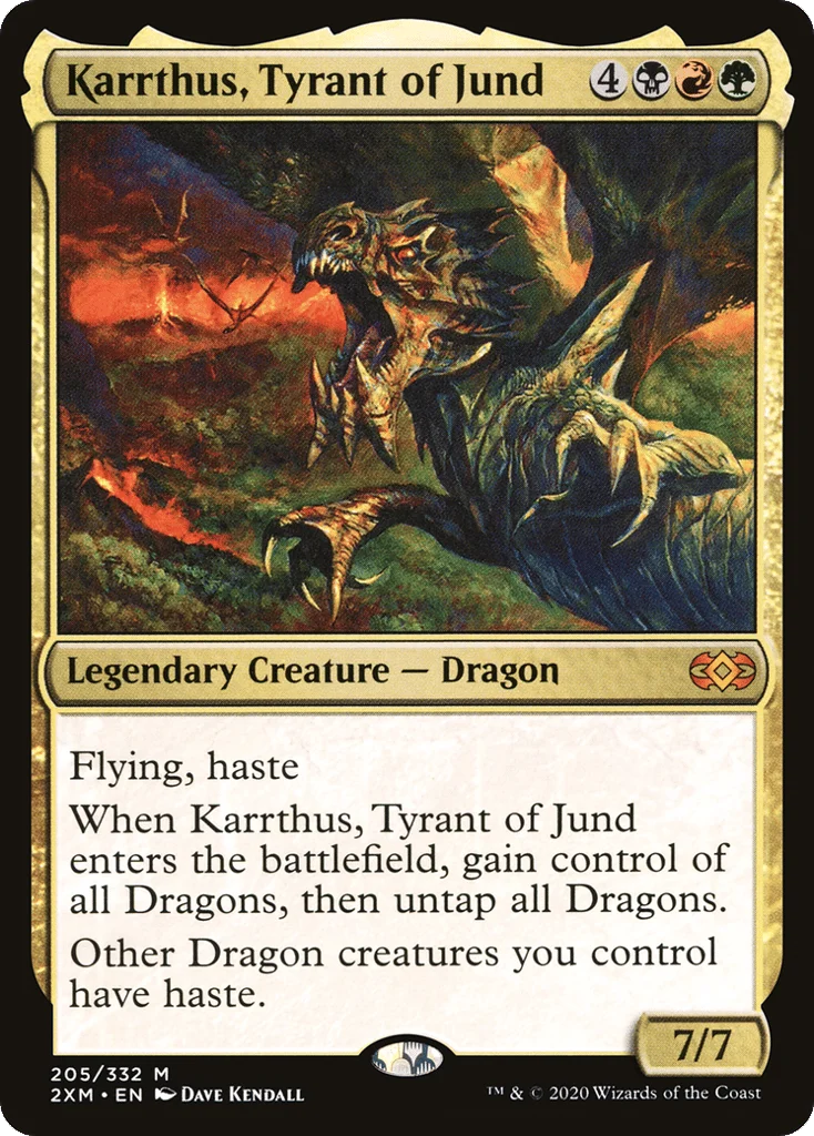 Karrthus, Tyrant of Jund · Double Masters
