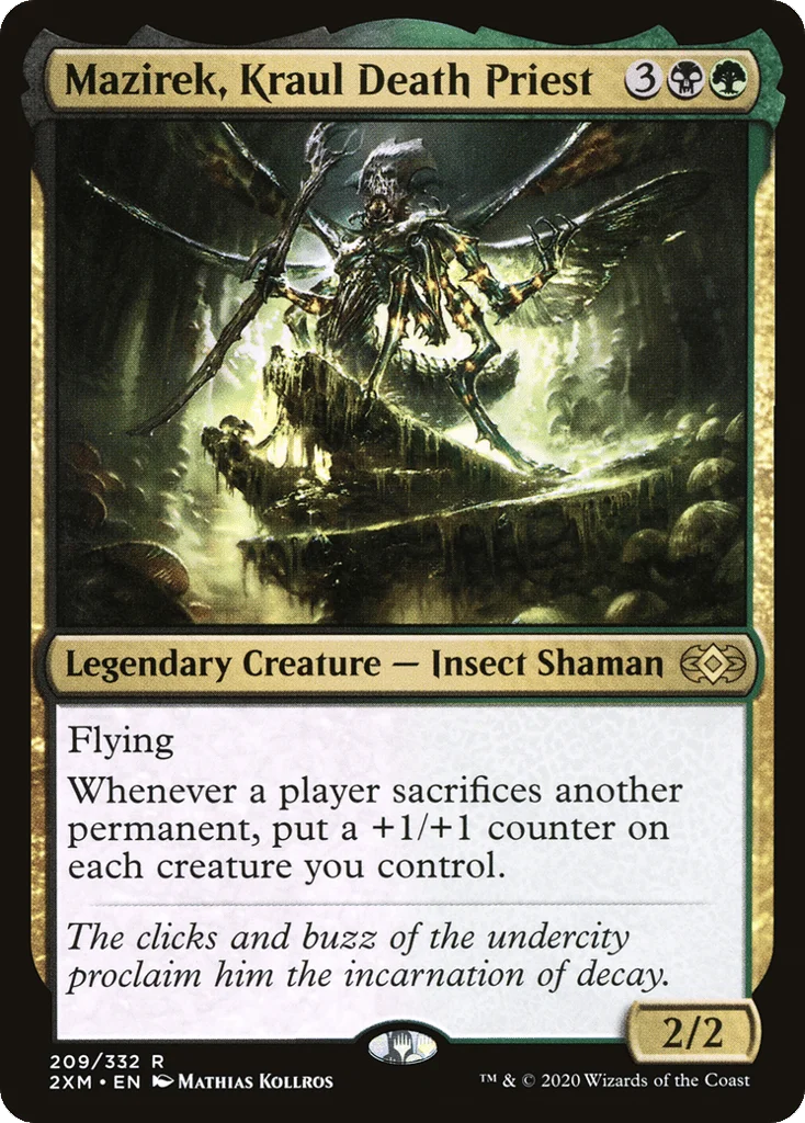 Mazirek, Kraul Death Priest · Double Masters