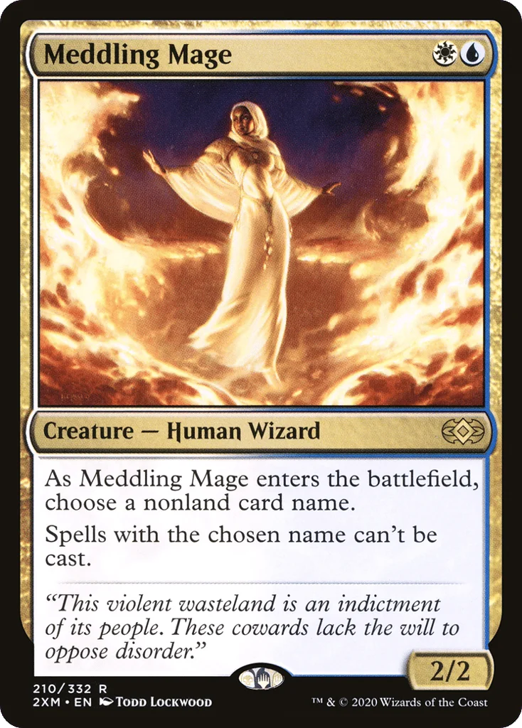 Meddling Mage · Double Masters