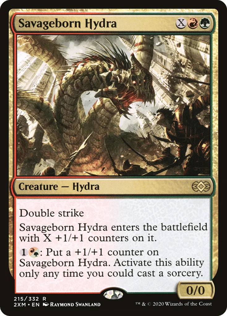 Savageborn Hydra · Double Masters
