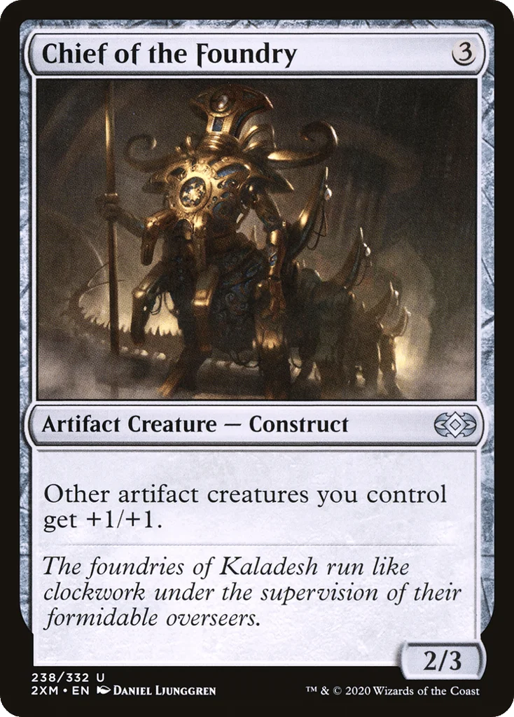 Chief of the Foundry · Double Masters