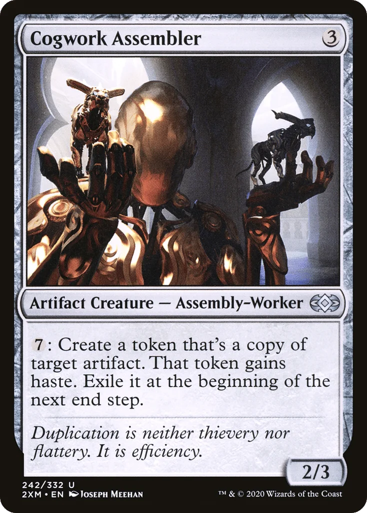 Cogwork Assembler · Double Masters