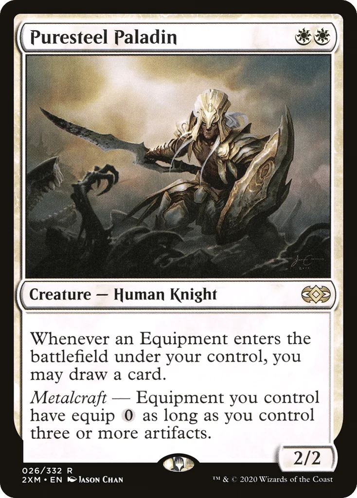 Puresteel Paladin · Double Masters