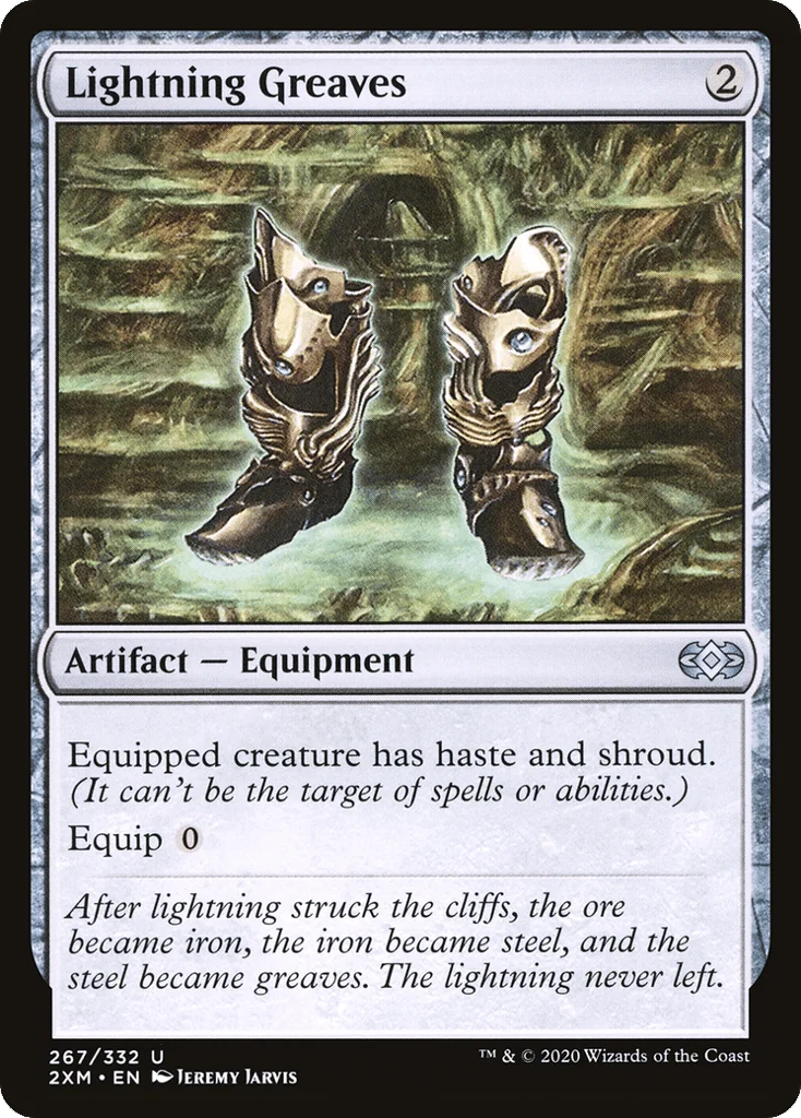 Lightning Greaves · Double Masters