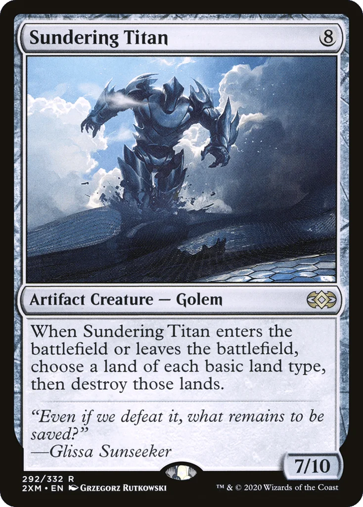 Sundering Titan · Double Masters