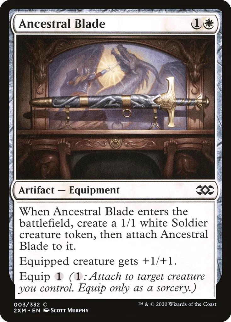 Ancestral Blade · Double Masters