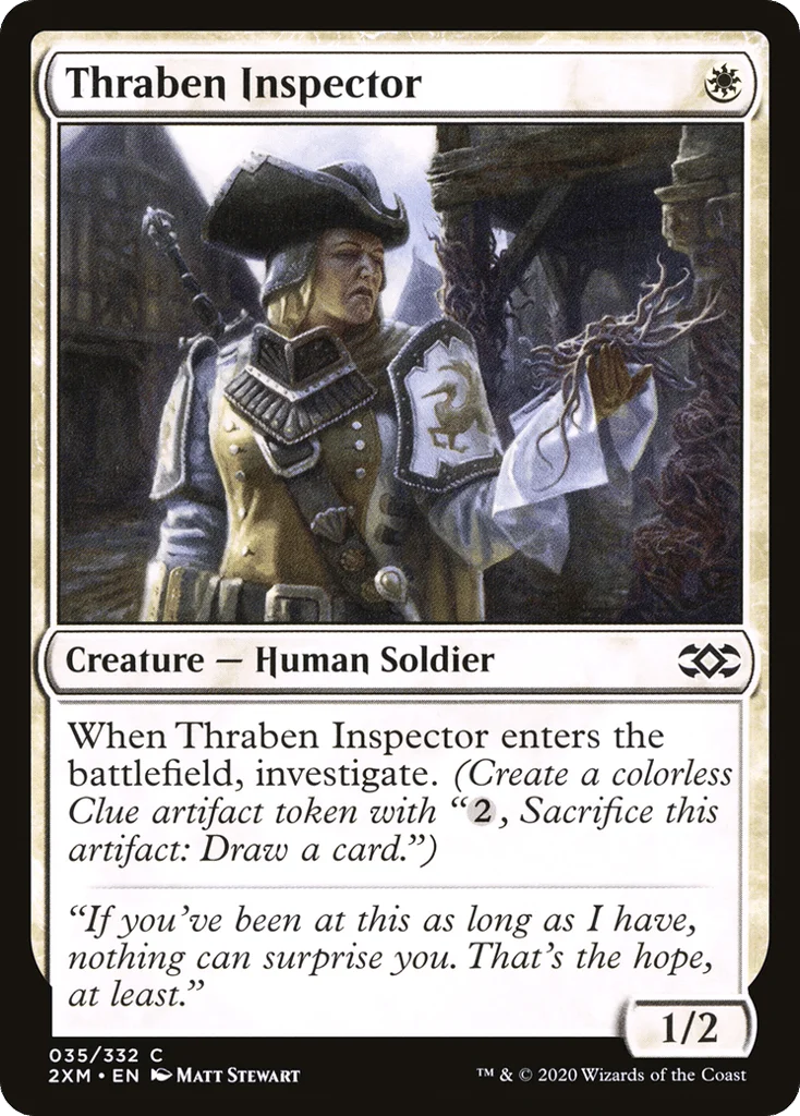Thraben Inspector · Double Masters