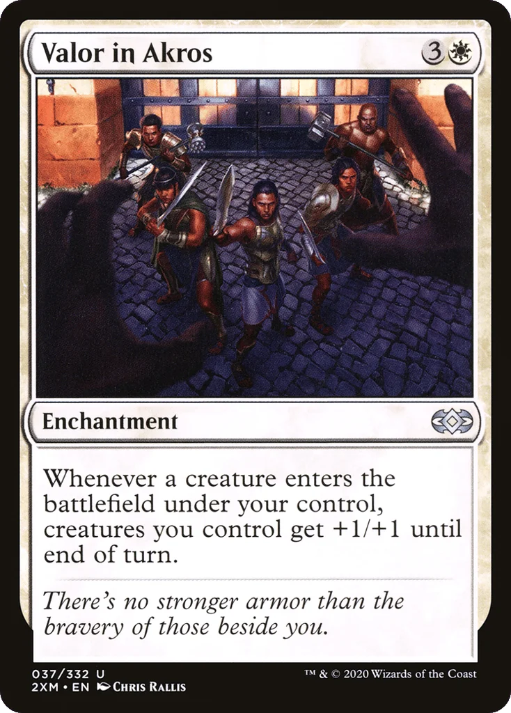 Valor in Akros · Double Masters