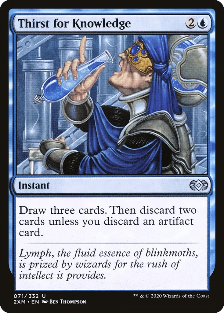 Thirst for Knowledge · Double Masters