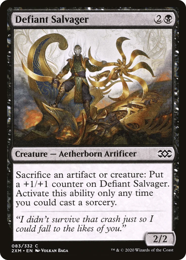 Defiant Salvager · Double Masters
