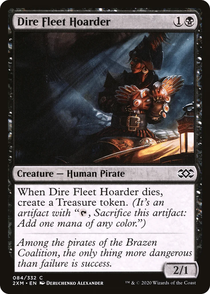 Dire Fleet Hoarder · Double Masters