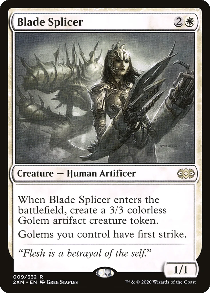 Blade Splicer · Double Masters