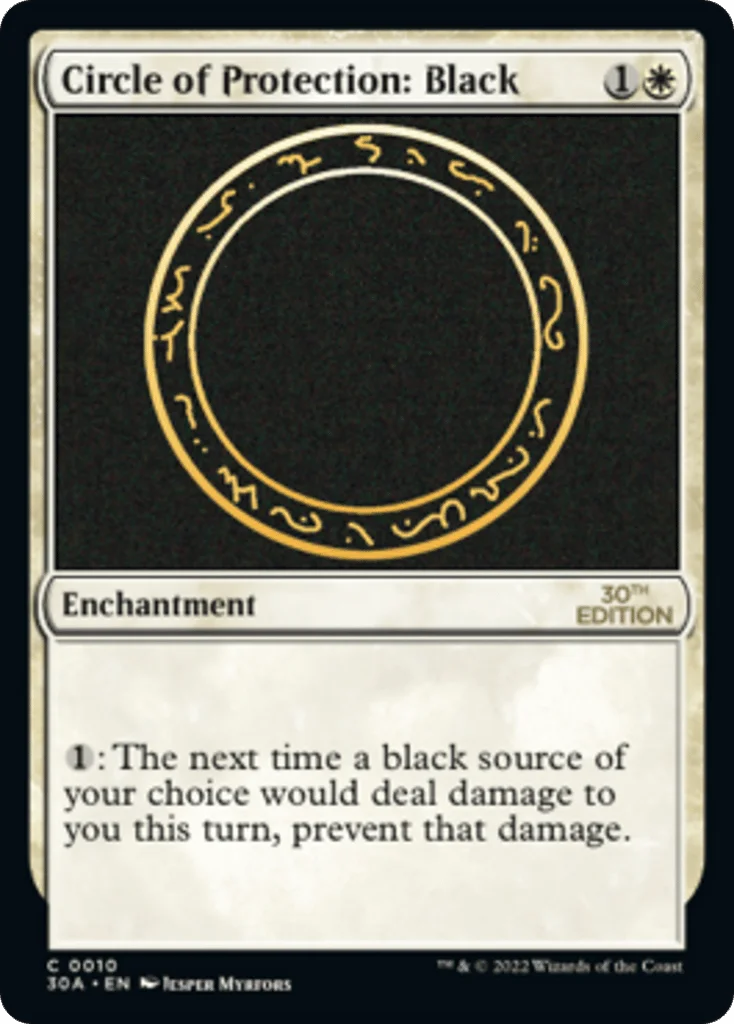 Circle of Protection: Black · 30th Anniversary Edition