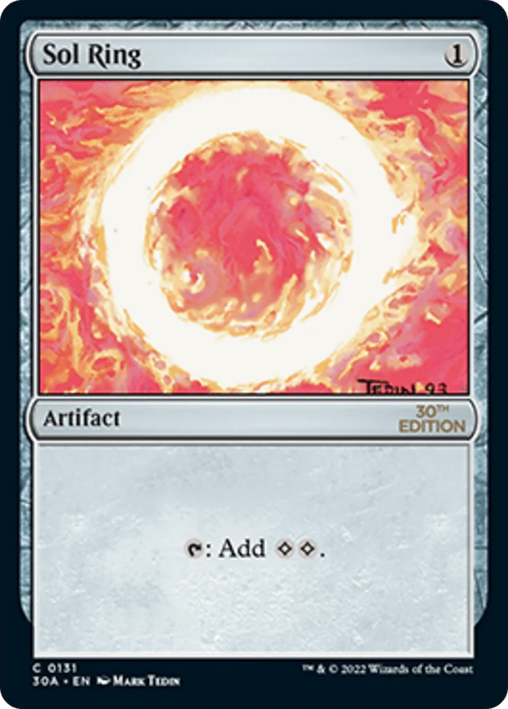 Sol Ring · 30th Anniversary Edition