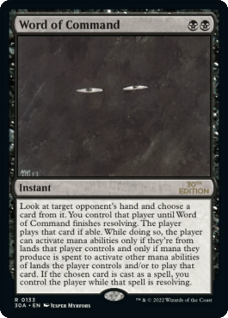 Word of Command · 30th Anniversary Edition