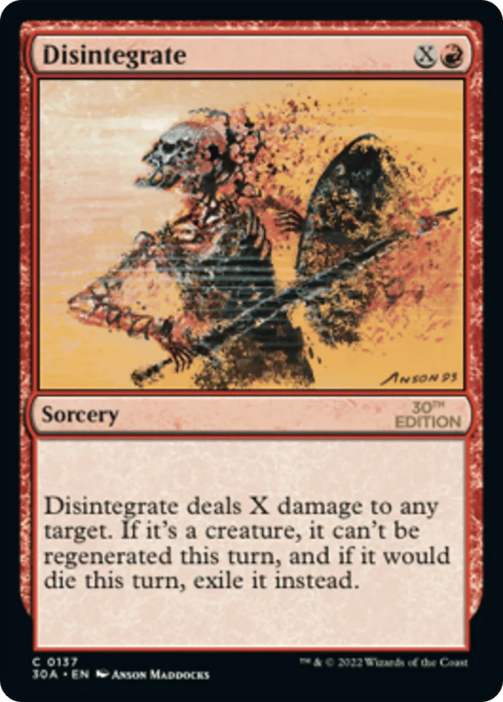 Disintegrate · 30th Anniversary Edition