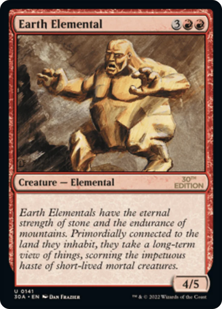 Earth Elemental · 30th Anniversary Edition