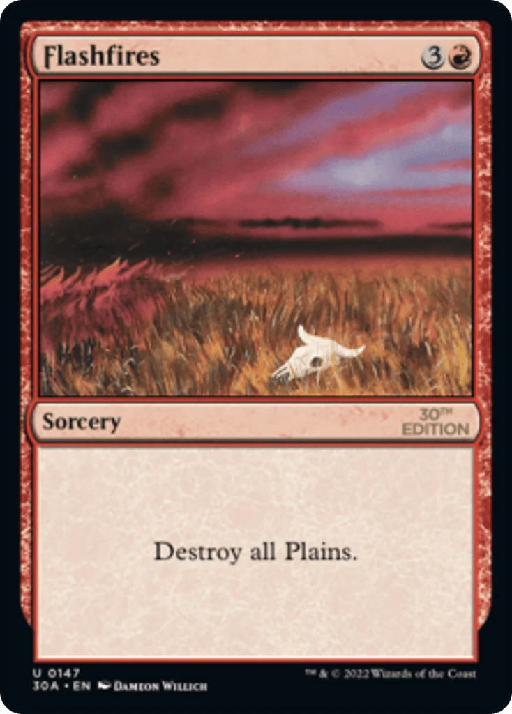 Flashfires · 30th Anniversary Edition