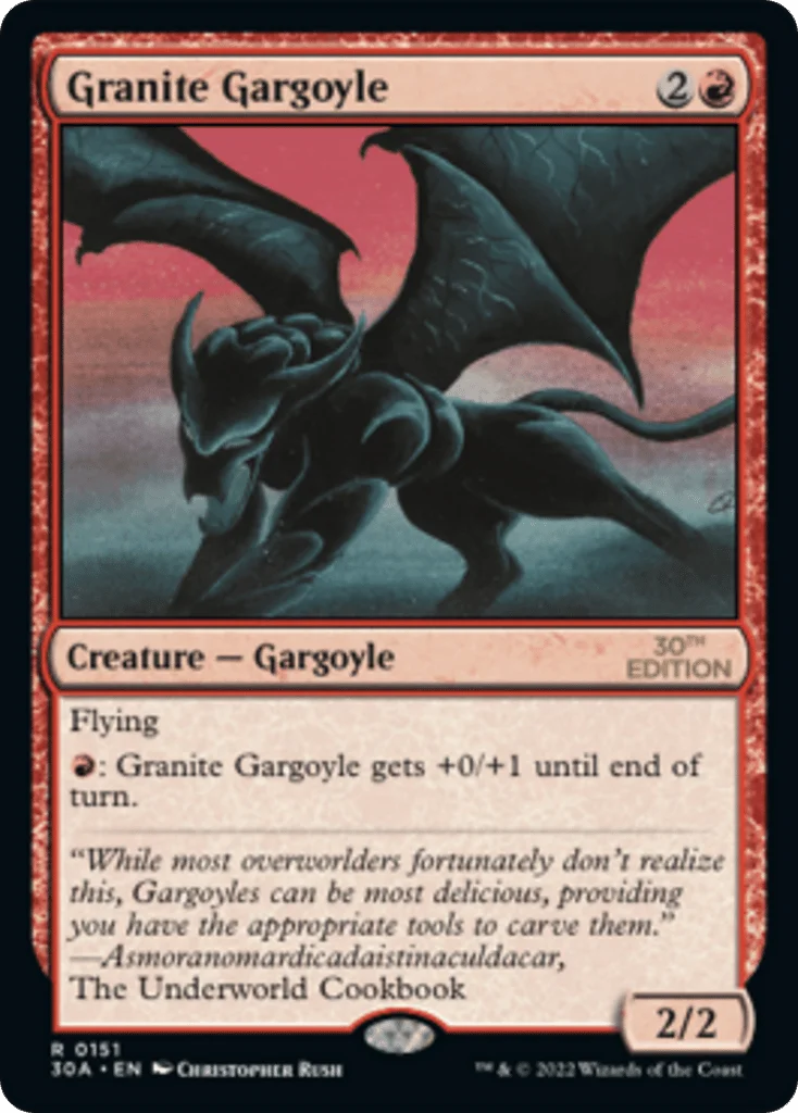 Granite Gargoyle · 30th Anniversary Edition