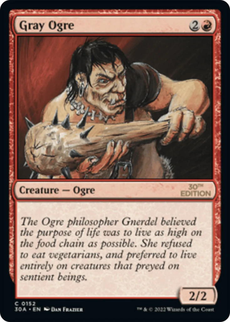 Gray Ogre · 30th Anniversary Edition