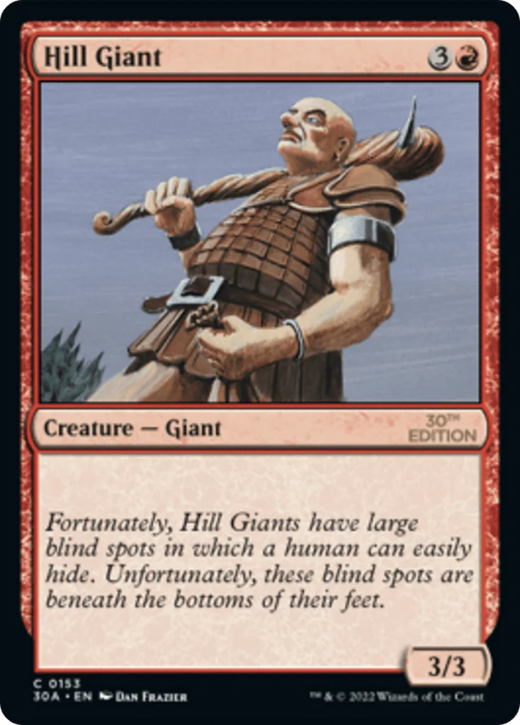 Hill Giant · 30th Anniversary Edition