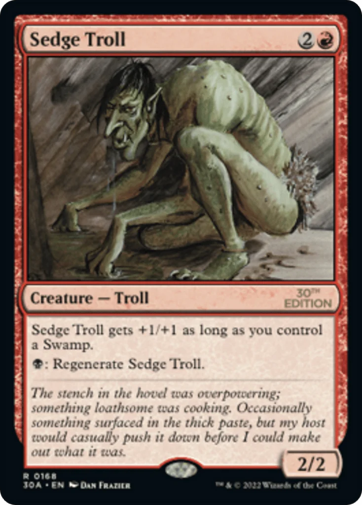 Sedge Troll · 30th Anniversary Edition