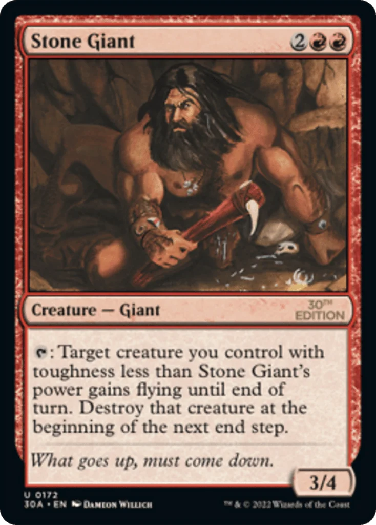 Stone Giant · 30th Anniversary Edition