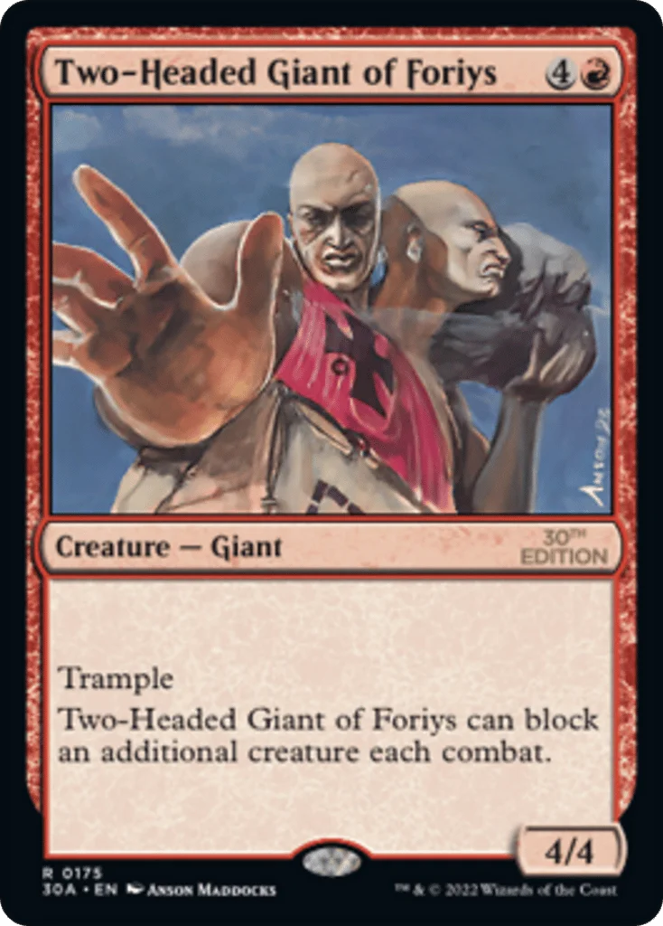 Two-Headed Giant of Foriys · 30th Anniversary Edition