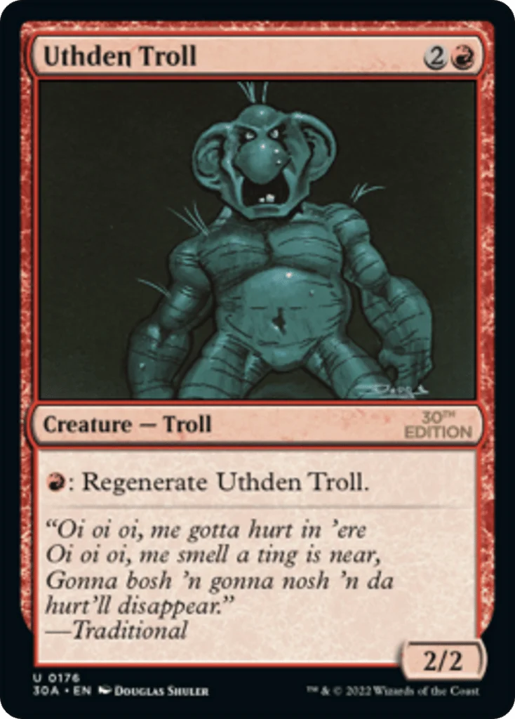 Uthden Troll · 30th Anniversary Edition