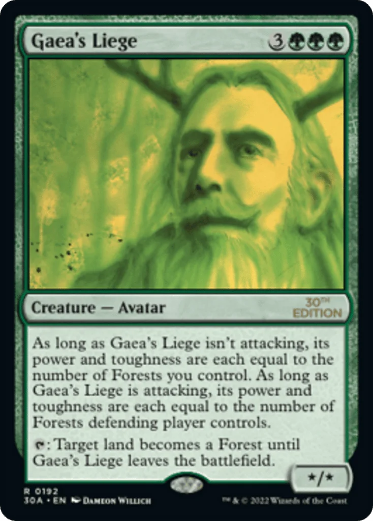 Gaea's Liege · 30th Anniversary Edition