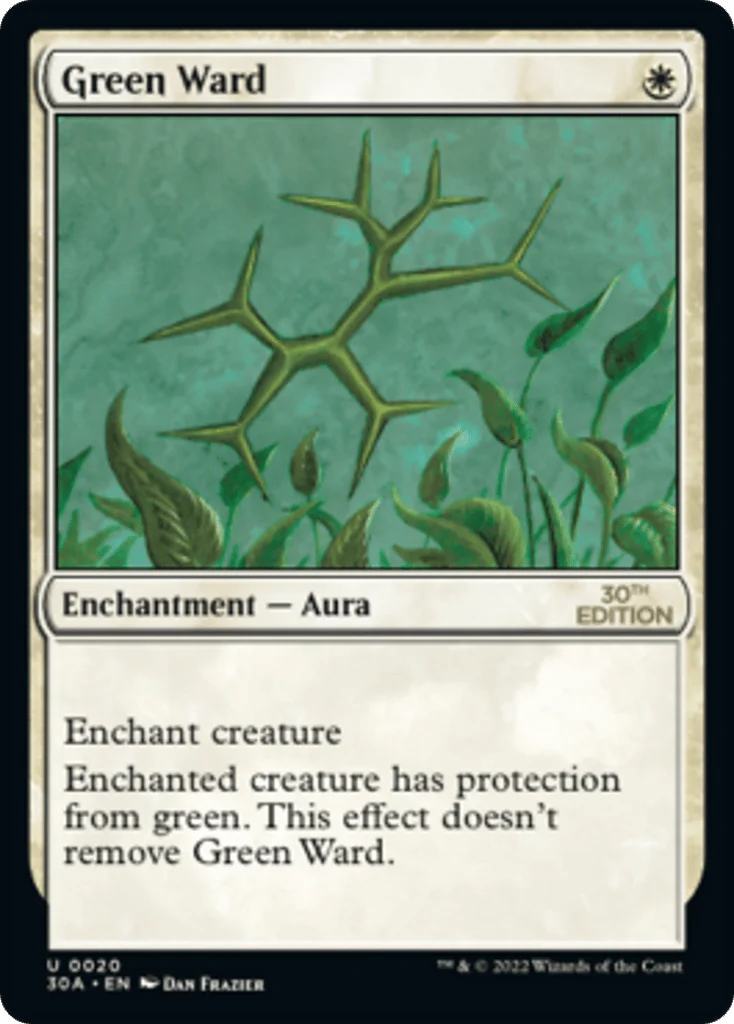 Green Ward · 30th Anniversary Edition