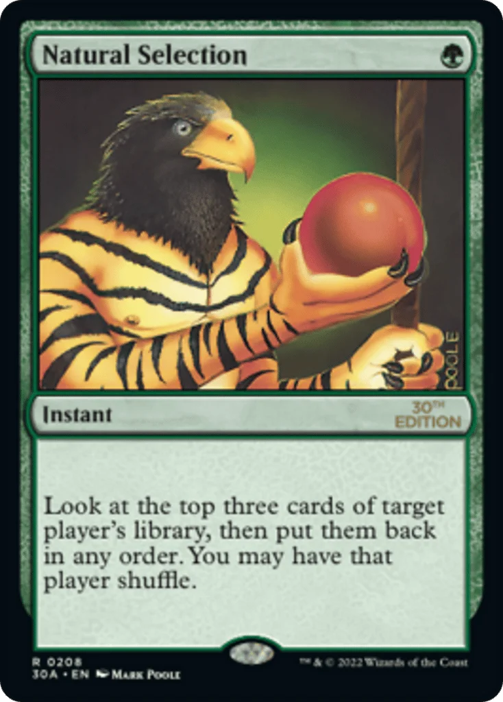 Natural Selection · 30th Anniversary Edition