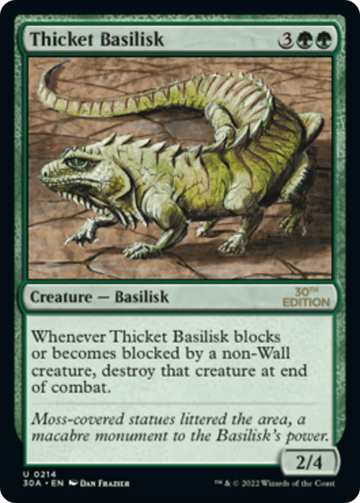 Thicket Basilisk · 30th Anniversary Edition