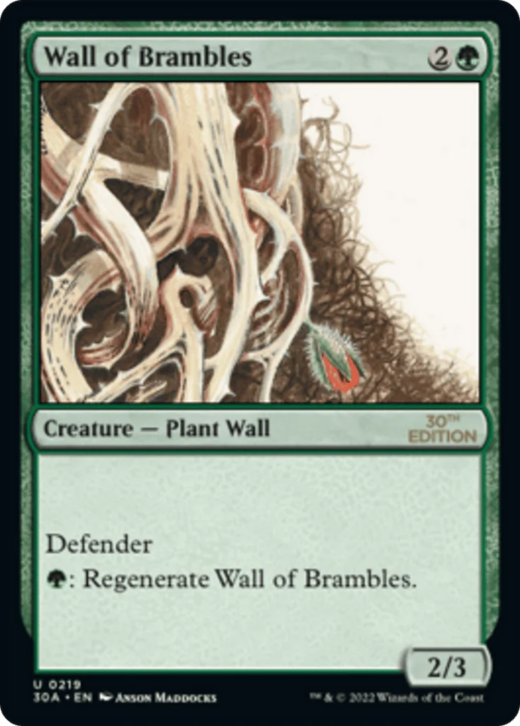 Wall of Brambles · 30th Anniversary Edition