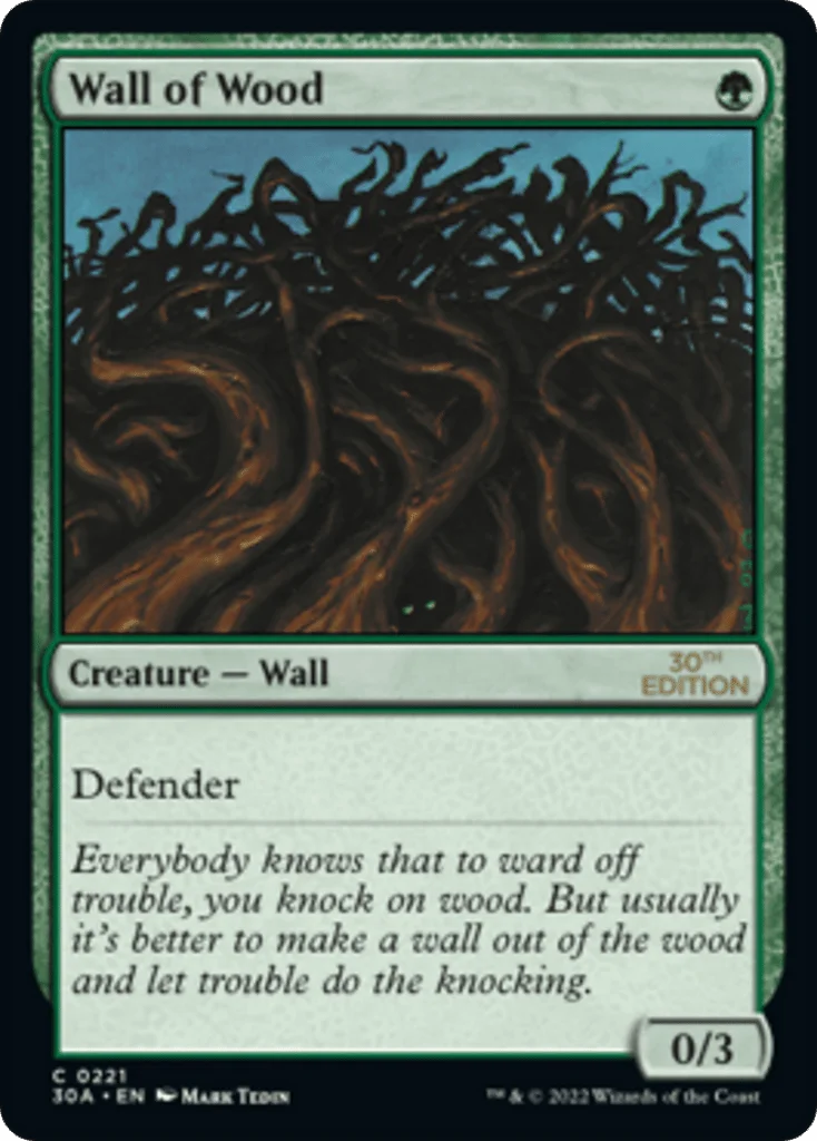 Wall of Wood · 30th Anniversary Edition