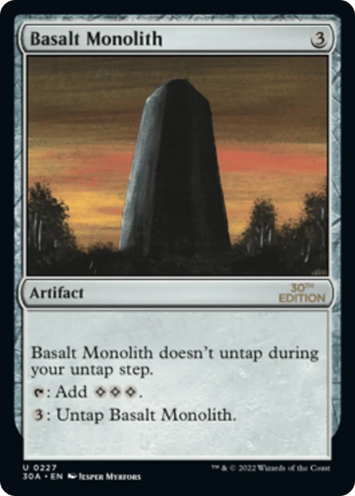 Basalt Monolith · 30th Anniversary Edition