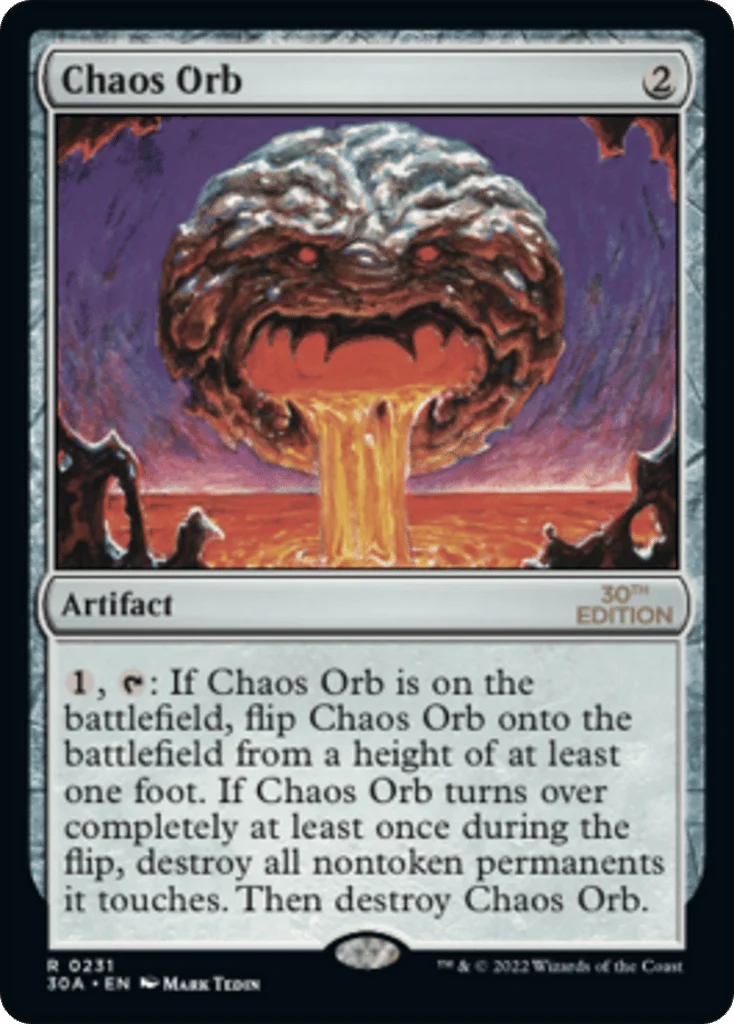 Chaos Orb · 30th Anniversary Edition