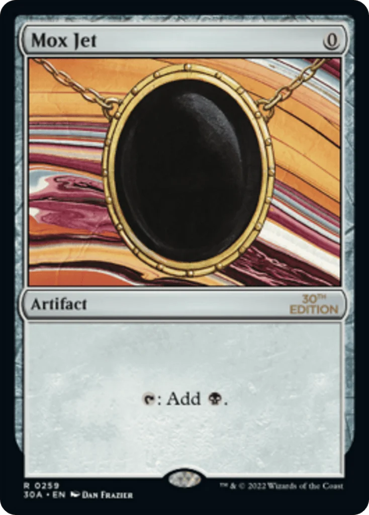Mox Jet · 30th Anniversary Edition