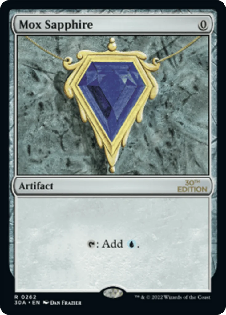 Mox Sapphire · 30th Anniversary Edition
