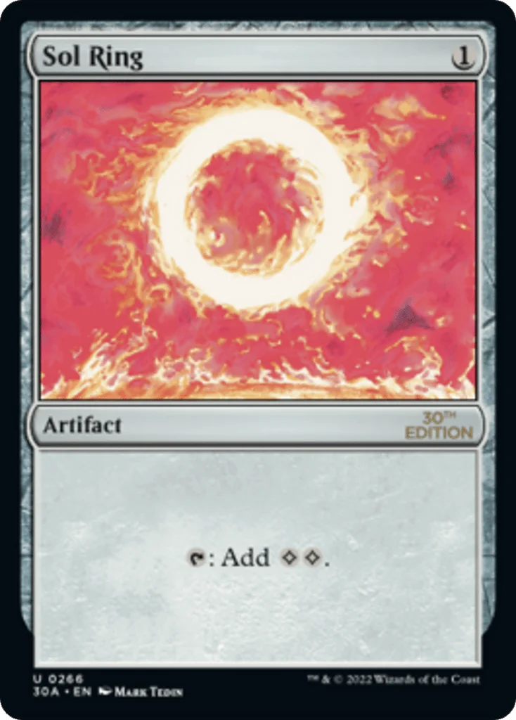 Sol Ring · 30th Anniversary Edition