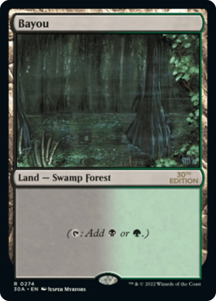Bayou · 30th Anniversary Edition